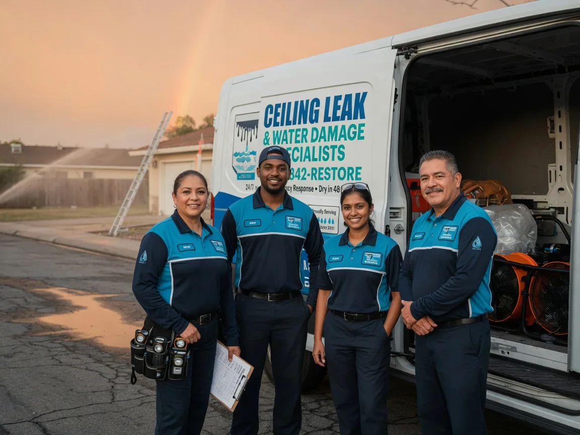 Ceiling Leak Cleanup company in Sears, MI